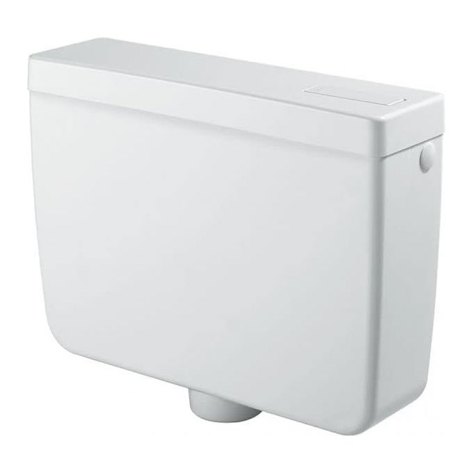 foto del prodotto negrari cassetta wc pratica con pulsante start stop tubo di scarico kit per fissaggio a muro