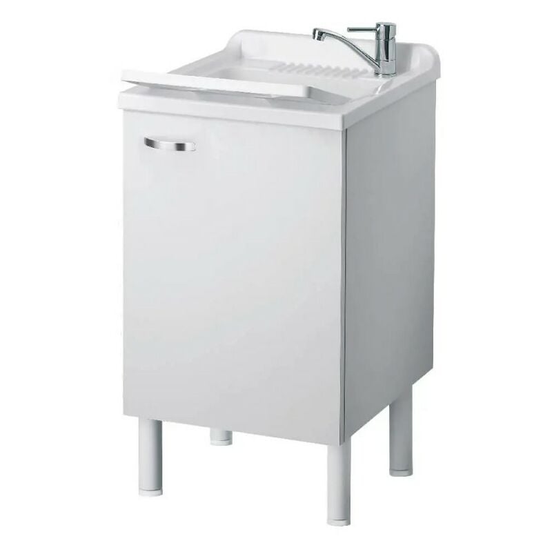 foto del prodotto negrari lavatoio arcobaleno 6003sk spessore 18 mm vasca in pp 50x50 cm