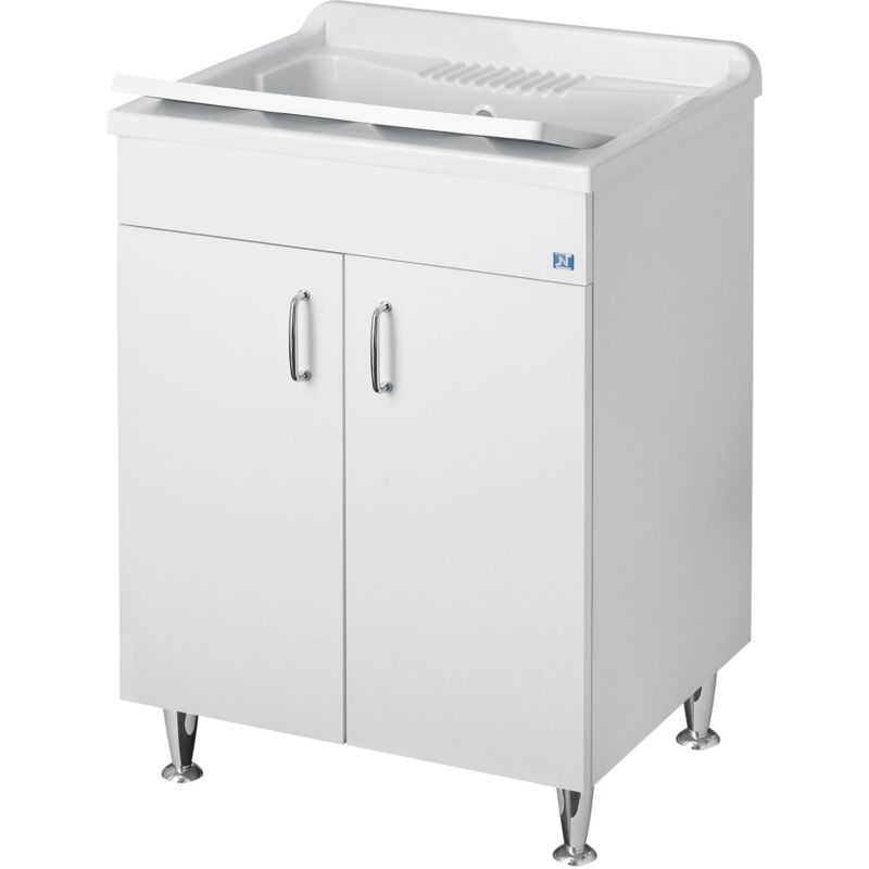 foto del prodotto negrari mobile lavanderia disponibile in dieci misure 75x60 cm bocca singola