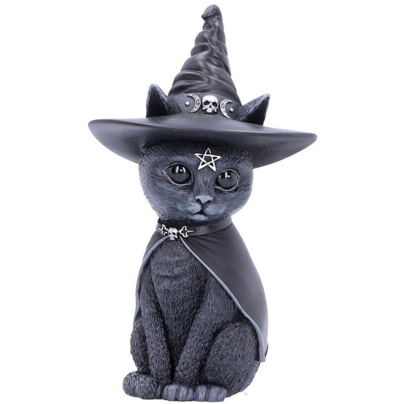 foto del prodotto nemesis now cult cuties purrah purrah figurine, nero, 13,5 cm figura, resina, nero