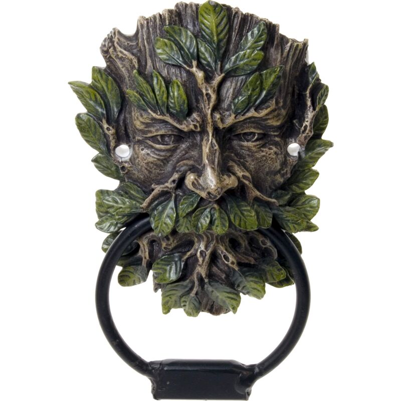 foto del prodotto nemesis now door knocker 25cm brown wildwood battente per porta, 25 cm, colore marrone, 21 cm