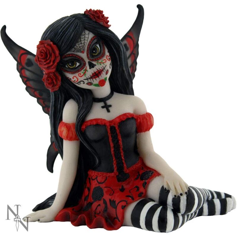 foto del prodotto nemesis now rosalia statuetta, 15 cm, colore nero