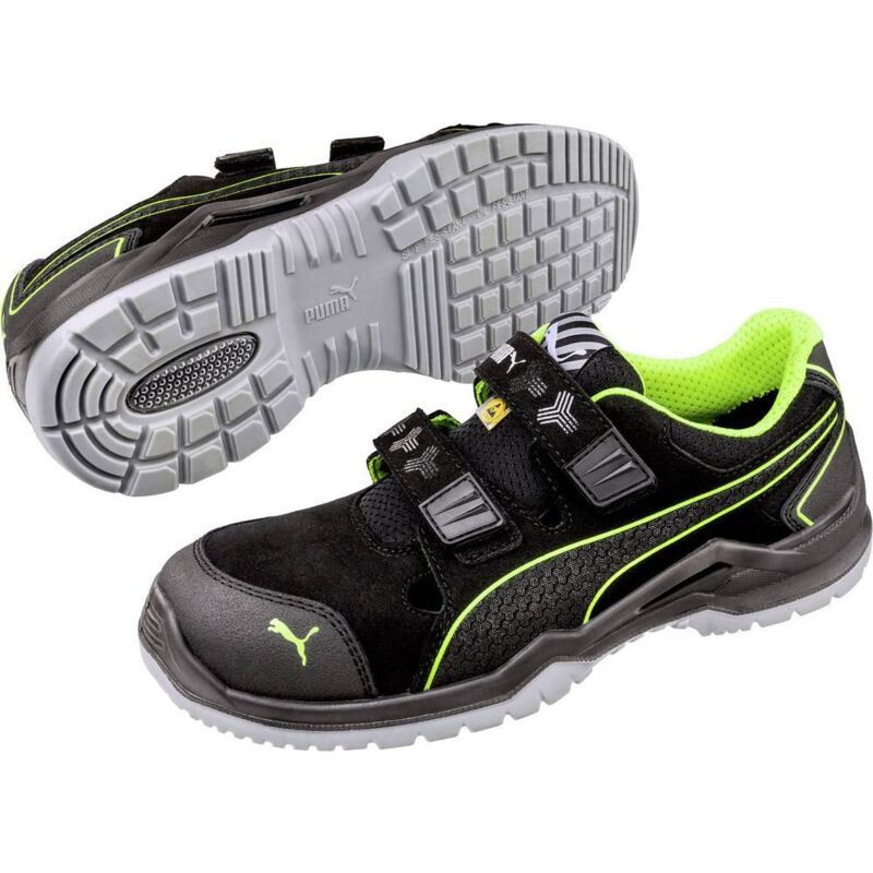 foto del prodotto neodyme green low 644300 43 esd scarpe di sicurezza s1p taglia delle scarpe eu 43 nero, verde 1 pz. puma