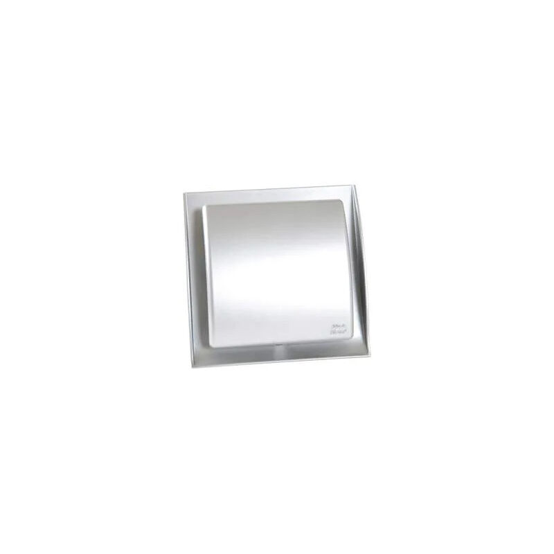 foto del prodotto neolia design d.100 griglia di ventilazione spazzolata in finto acciaio inossidabile