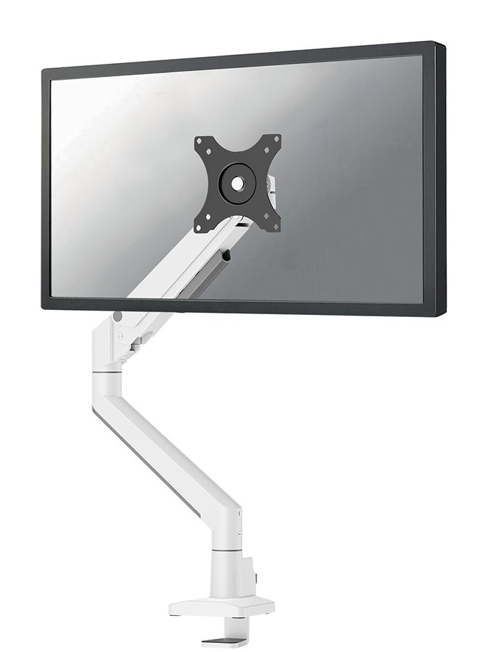 foto del prodotto neomounts ds70 250wh1 braccio per monitor 17 35 molla a gas topfix 180 stop