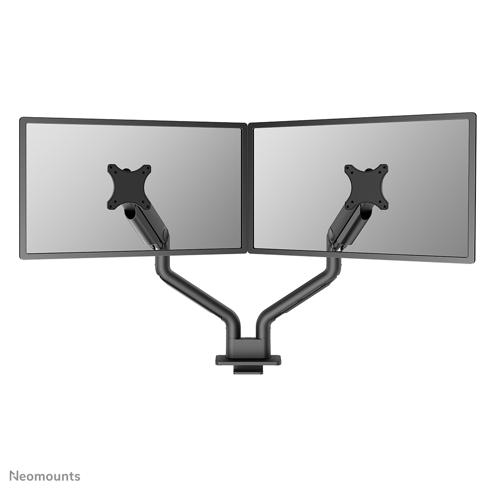 foto del prodotto neomounts ds70s 950bl2 braccio per monitor 17 35 molla a gas topfix 180 stop