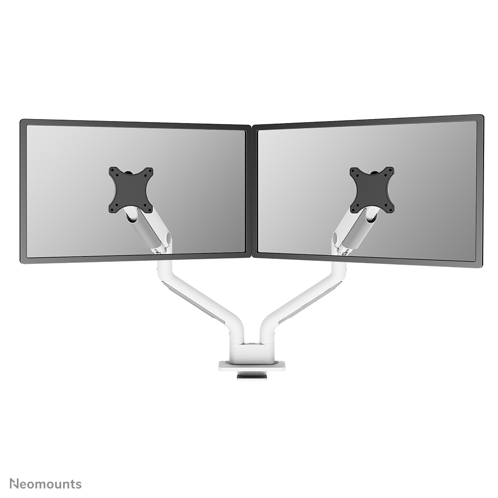foto del prodotto neomounts ds70s 950wh2 braccio per monitor 17 35 molla a gas topfix 180 stop