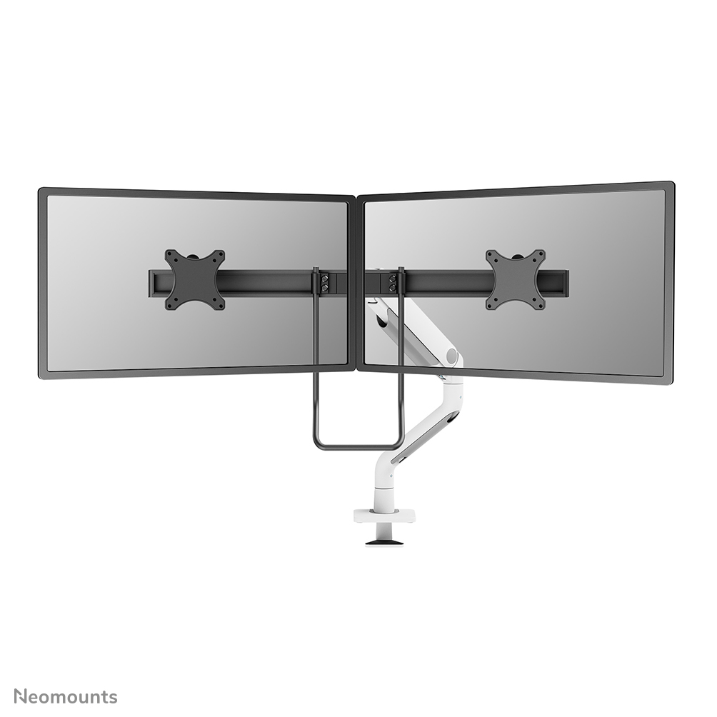 foto del prodotto neomounts ds75s 950wh2 braccio per monitor 17 32 molla a gas topfix 180 stop