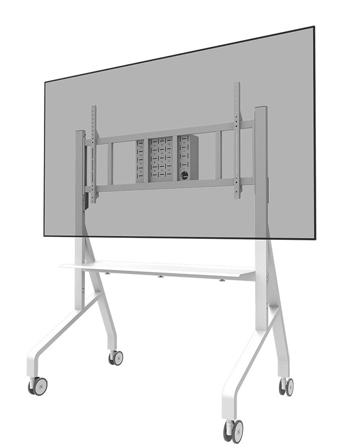 foto del prodotto neomounts fl50 575wh1 carello tv 65 110 installazione rapida t v