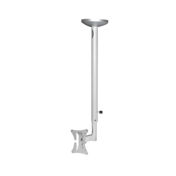 foto del prodotto neomounts fpma c050silver supporto monitor tv a soffitto 10 30 alt. 60 85 cm