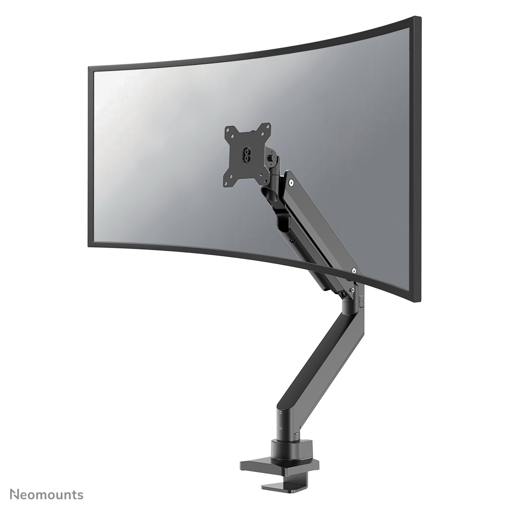 foto del prodotto neomounts nm d775blackplus braccio per monitor 10 49 molla a gas topfix 180 stop
