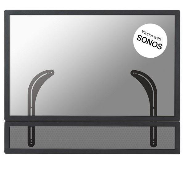 foto del prodotto neomounts nm usp100black supporto per soundbar sonos max 15 kg installazione dello schermo