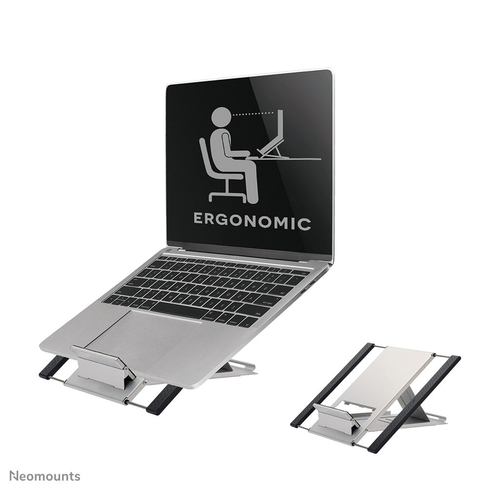 foto del prodotto neomounts nsls100 supporto per laptop 10 22 pieghevole compatto universale