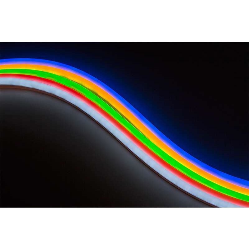 foto del prodotto neon led luce flessibile bianco caldo 2700k 1 m