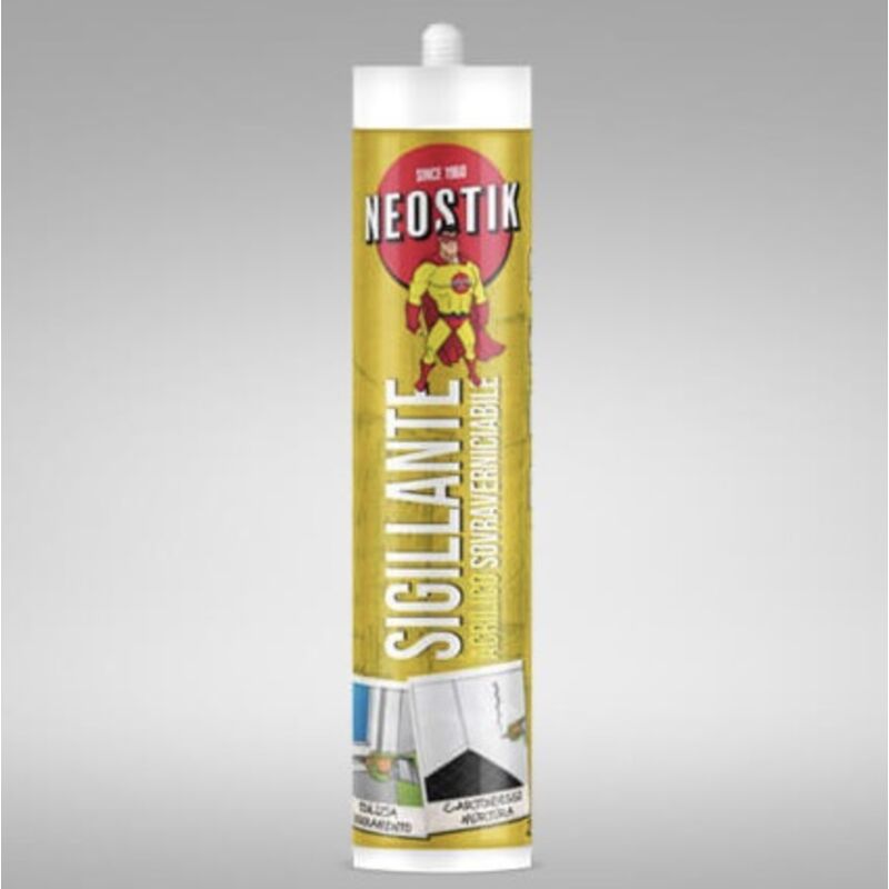 foto del prodotto neostik 280 ml acrilico bianco