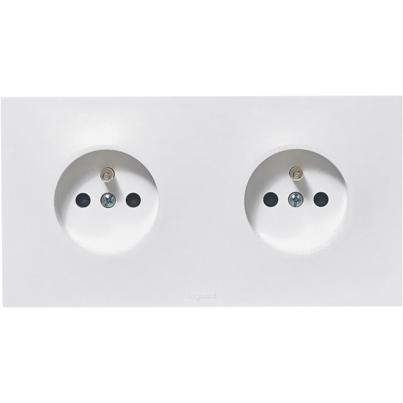 foto del prodotto neptune doppia presa 2 poli + terminale automatico precablato terra legrand