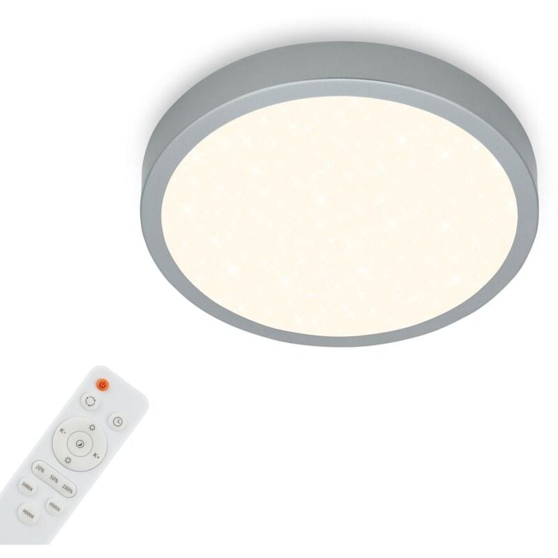 foto del prodotto ner lampada da soffitto cielo stellato, lampada da soffitto dimmerabile, temperatura colore regolabile, lampada a superficie, telecomando, color