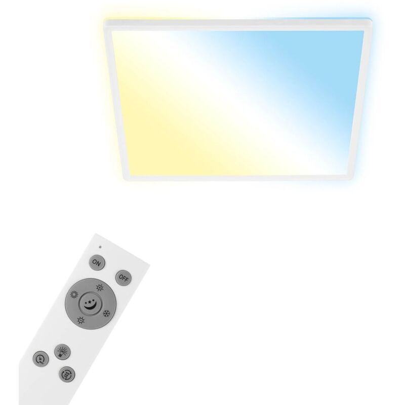 foto del prodotto ner lampada da soffitto smart led, lampada da soggiorno wifi, effetto retroilluminazione, controllo della temperatura del colore, lampada da