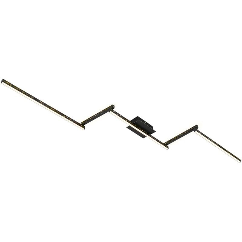 foto del prodotto ner leuchten staff lampada da parete e da soffitto 3719055 effetto scintillante grazie alla struttura laser 24w 2800 lm bianco caldo 3000k