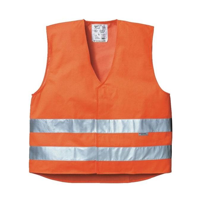 foto del prodotto neri gilet alta visibilita reflex arancio m