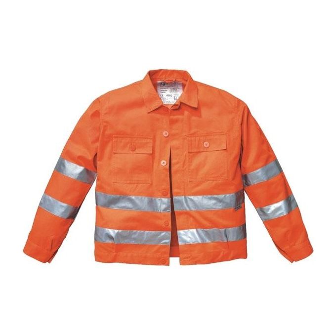 foto del prodotto neri giubbino alta visibilita reflex arancio 52