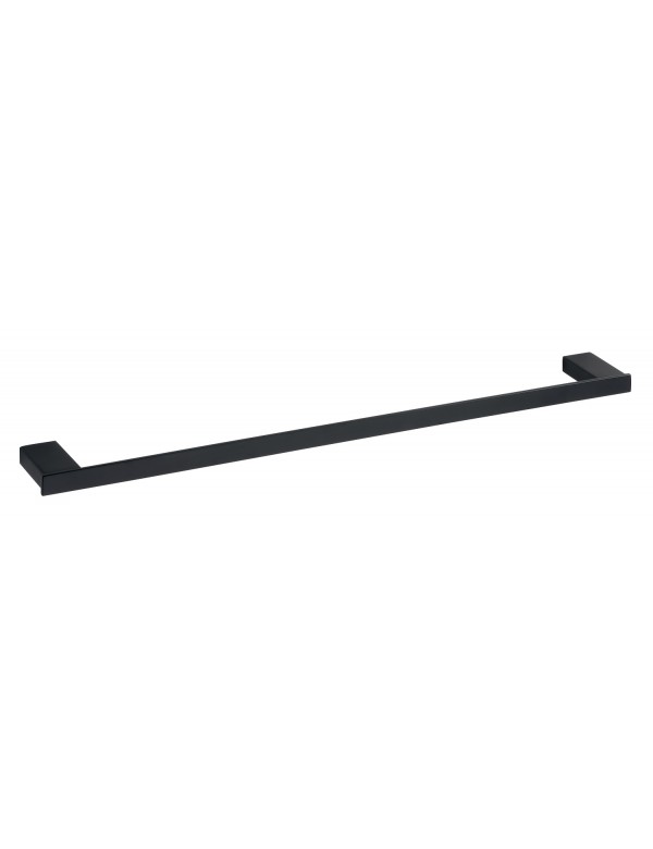 foto del prodotto nero 60cm portasciugamani in ottone nero