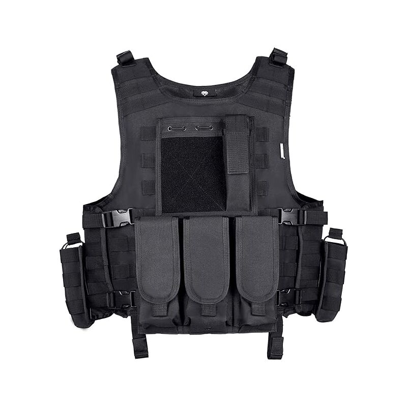 foto del prodotto nero borsa per radio, borsa per walkie talkie, zaino bidirezionale, radio, borsa per il trasporto, supporto per accessori