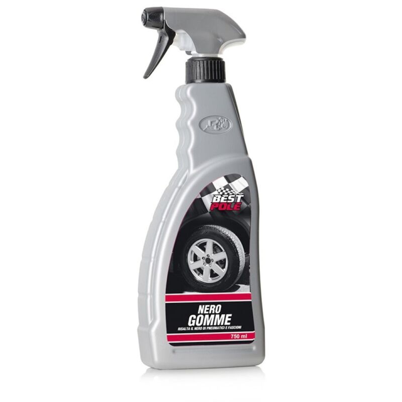 foto del prodotto nero gomme best pole 750ml spray no gas rhutten