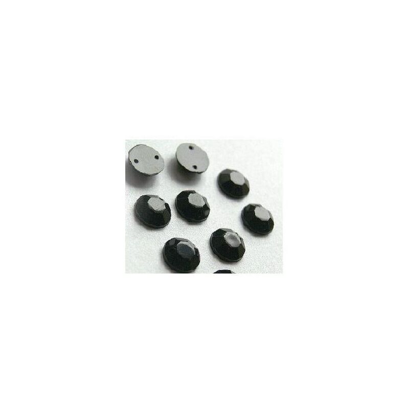 foto del prodotto nero perline di cristallo 7 mm gutermann