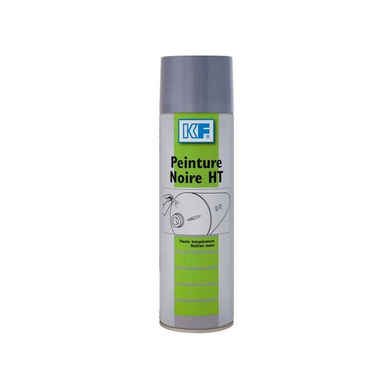 foto del prodotto nero protezione anticorrosione per alte temperature kf siceron aerosol 650ml 500ml 6028