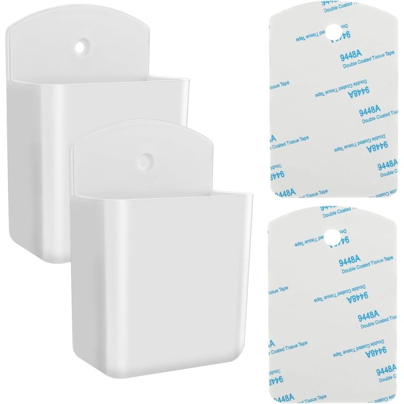 foto del prodotto nero supporto da parete per telecomando, confezione da 1, autoadesivo, universale, organizer per telecomando, supporto da parete per ufficio, camera