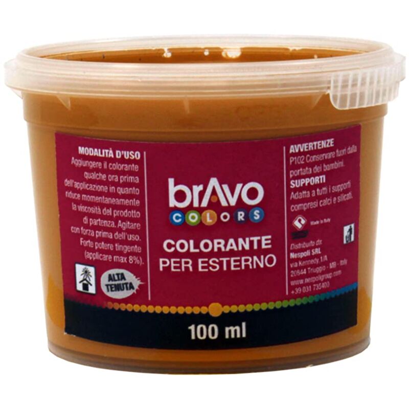 foto del prodotto nespoli colorante universale per esterni giallo ossido 100ml