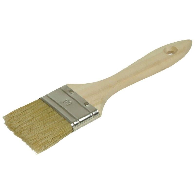 immagine 0 del prodotto nespoli pennello piatto con manico in legno 50mm