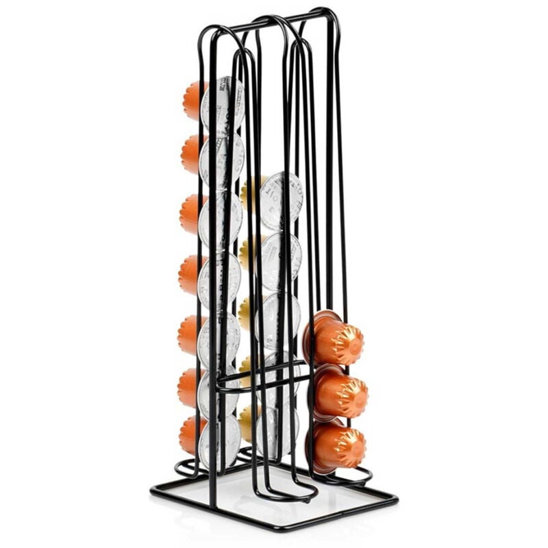 foto del prodotto nespresso coffee capsule stand metal black 30 cm