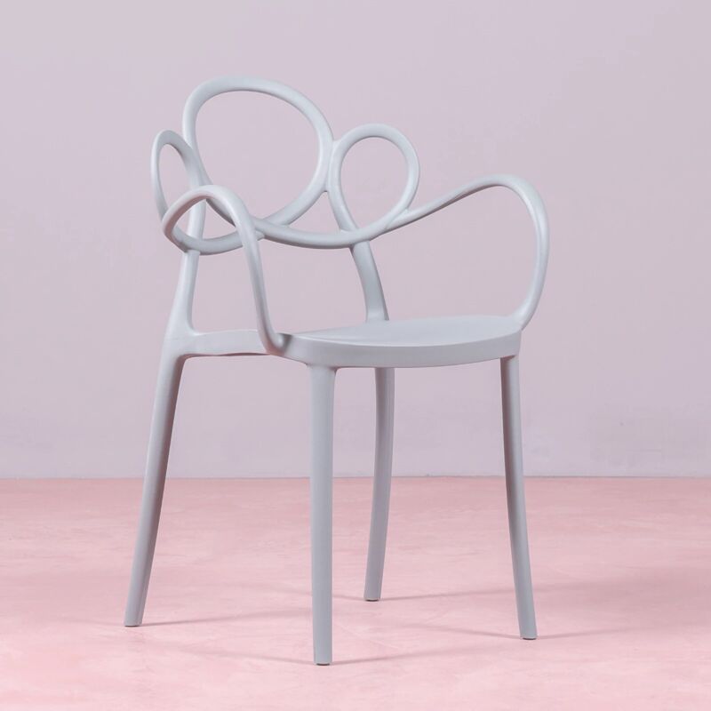 foto del prodotto nest dream sedia di design con braccioli dream grigio