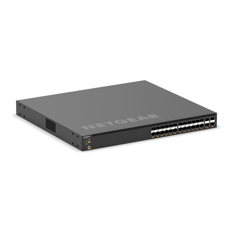 foto del prodotto netgear m4350 24f4v gestito l3 1u nero