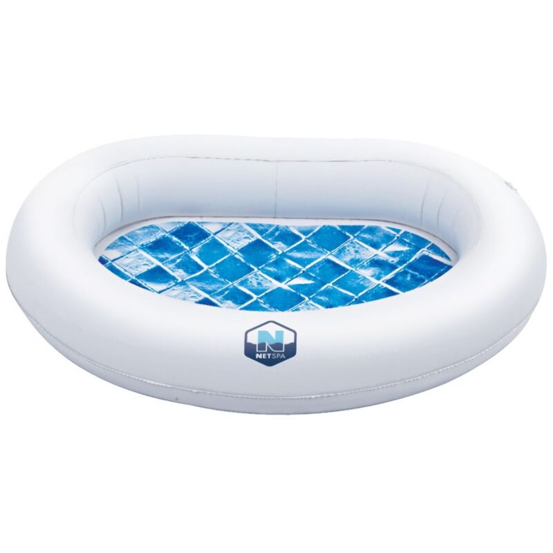 foto del prodotto netspa pediluvio per spa gonfiabili pediluvio gonfiabile per la pulizia dei piedi prima di entrare nella spa 87x68x14cm