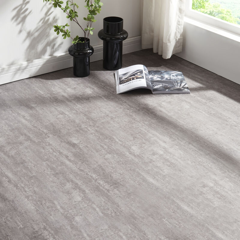 foto del prodotto neu.holz set aldire 10 piastrelle spc di pavimento a incastro click pavimentazione per interni grigio pietra