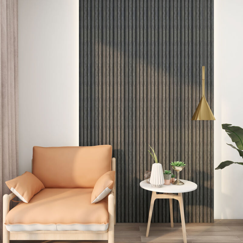 foto del prodotto neu.holz set brunssum di 8 pannelli murali 3d effetto grigio marmo