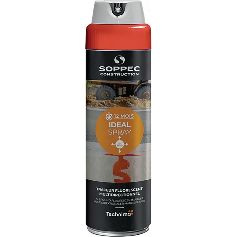 foto del prodotto neutrale produktlinie rosso fluorescente tracciante 500ml da 12 