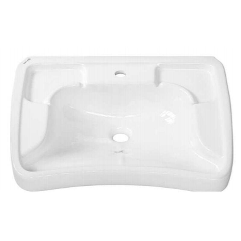 foto del prodotto new lavabo full ergonom.x dis.cm 70x57 ceramica bianco foro scarico d.50 codice prod dsv16977 scelto da desivero