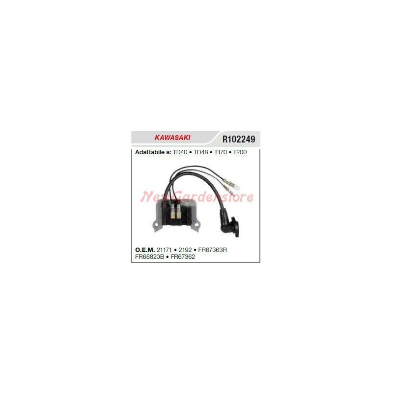 foto del prodotto newgarden bobina di accensione kawasaki decespugliatore td40 48 t170 200 r102249
