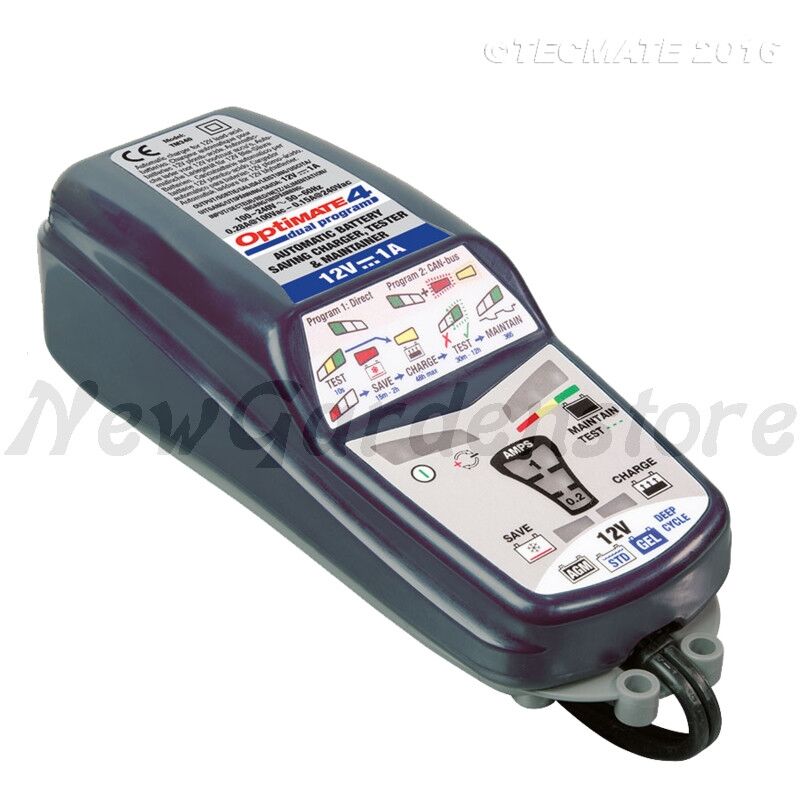 foto del prodotto newgarden caricabatterie automatico optimate4 dual program universale 58570014