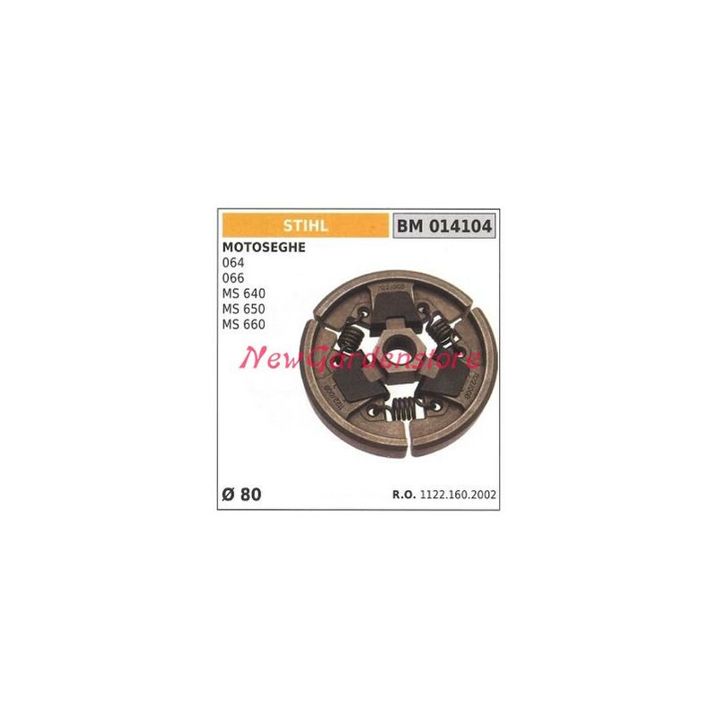 foto del prodotto newgarden frizione completa stihl motore motosega 064 066 ms640 650 660 014104