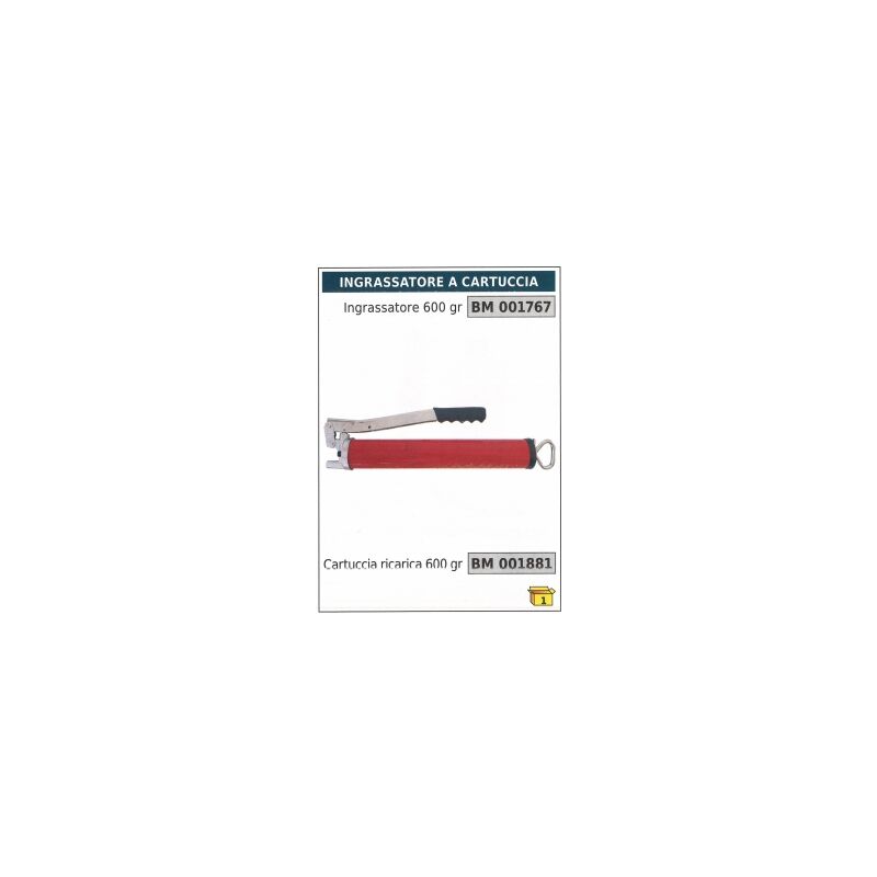 foto del prodotto newgarden ingrassatore a cartuccia 600 gr codice 001767