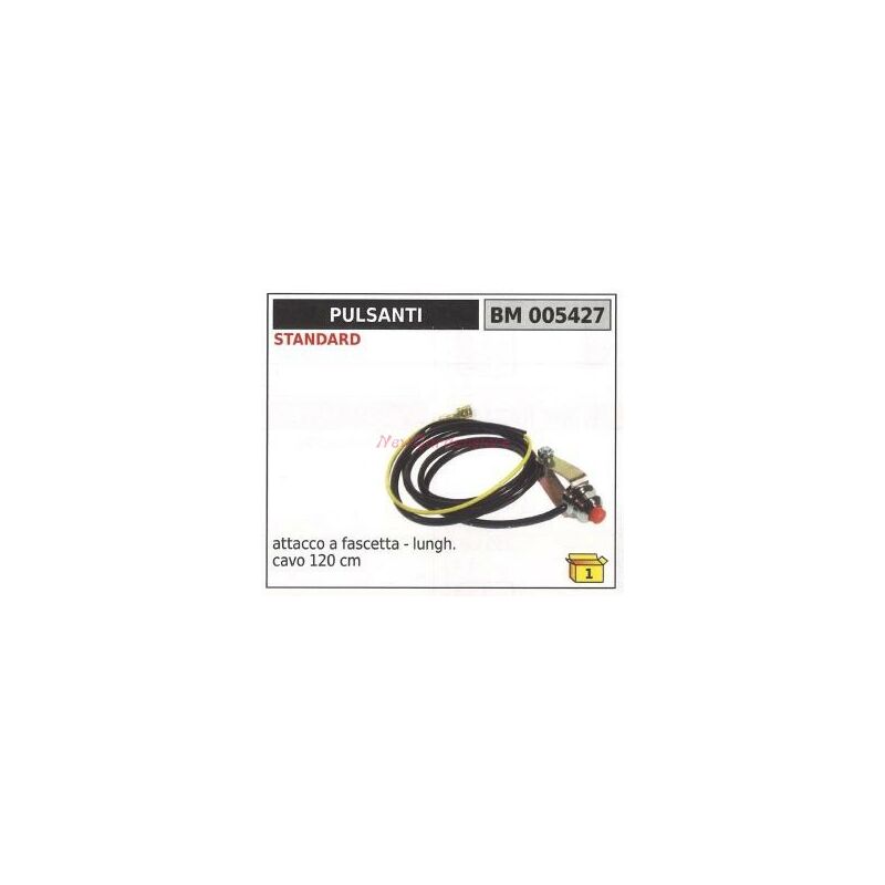 foto del prodotto newgarden interruttore standard attacco a fascetta lunghezza cavo 120cm 005427