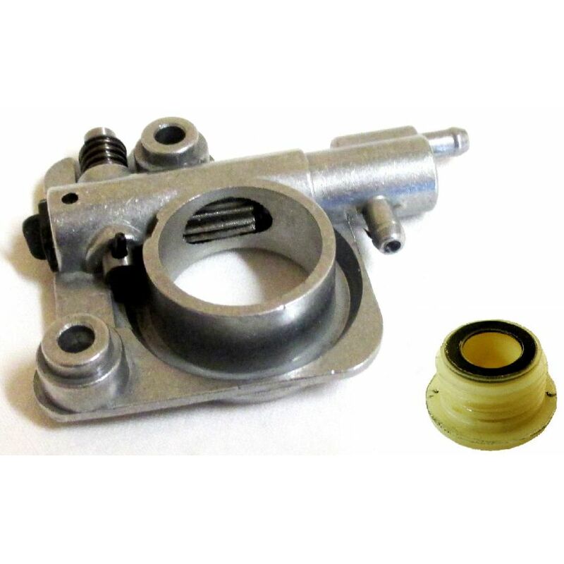 foto del prodotto newgarden kit pompa olio con ingranaggio per motosega compatibile britech cs 39
