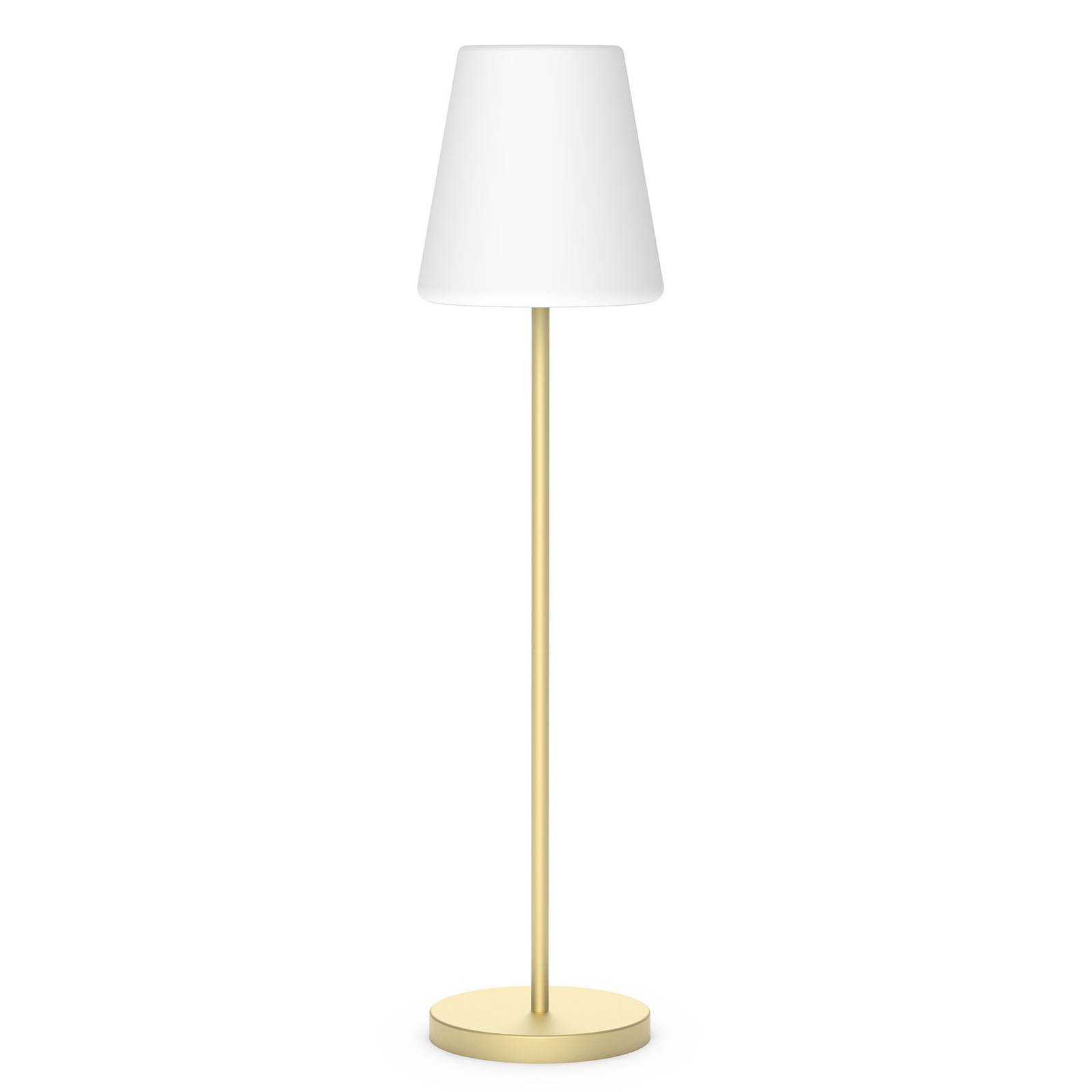 foto del prodotto newgarden lola slim 180 lampada da terra in ottone