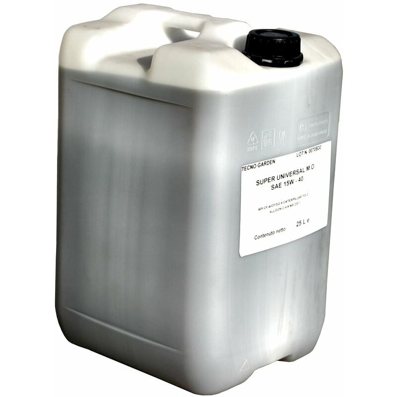 foto del prodotto newgarden olio motore sae 15w 40 lubrificante 25 lt motori 4 tempi 15w40