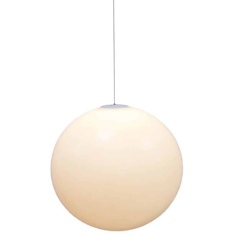 foto del prodotto newgarden pianeta 25 lampada a sospensione con luce calda a led e batteria ricaricabile. realizzata in spagna